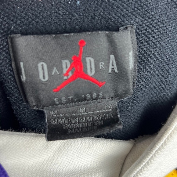 Nike Air Jordan Hoodie Adult Medium Jumpman Spellout Pullover CK2852-011 - Picture 7 of 11